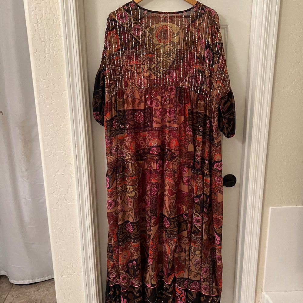Free People Boho Maxi Dress